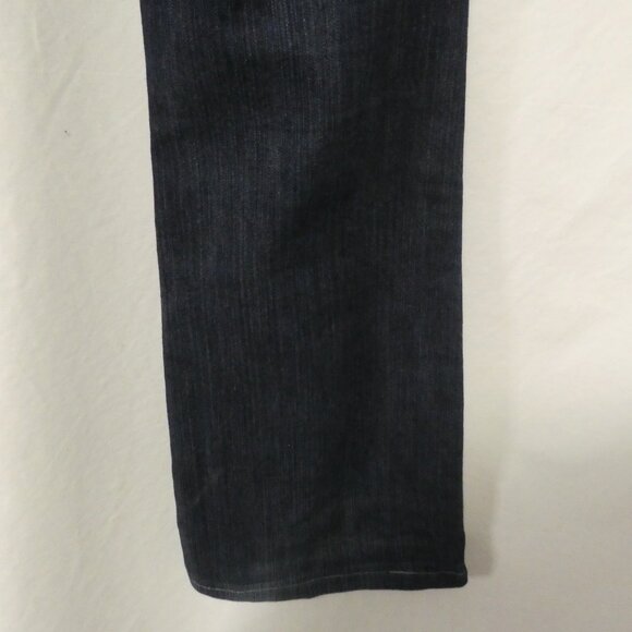BONGO - Denim Vision | size 7 | Classic Flared Dark Wash  Blue Denim Jeans - Picture 16 of 16